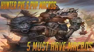 5 Must have survival hunter pvp/pve macros for performance.