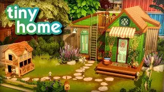 Thrifty Tiny Home - The Sims 4 Speed Build