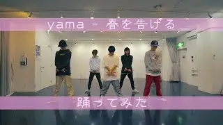 【プロダンサーが踊ってみた】春を告げる - yama | YDK Apartment