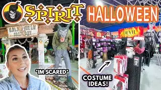 *MUST SEE* SPIRIT HALLOWEEN decorations + outdoor halloween decoration ideas || easy costume ideas!