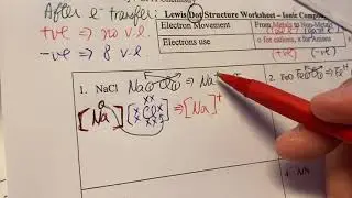 Lewis Dot Structure Worksheet: Ionic Compound