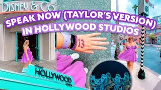 Celebrating SPEAK NOW (TAYLOR'S VERSION) In Disney World