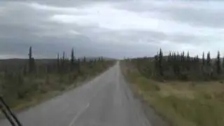 Chicken, Alaska to Dawson City, Yukon over the Taylor Highway