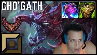 🦂 Tyler1 GUESS WHO'S BACK! | Cho'Gath Top Full Gameplay | Season 14 ᴴᴰ