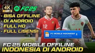 FC 25 MOBILE OFFILINE INDONESIA !! REVIEW GAMEPLAY TERBARU FULL HD DI ANDROID - PPSSPP.