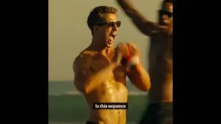 Glen Powell Reveals Top Gun Maverick Cast's Intense Competition Over Beach Scene - #shorts #short