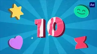 Funky Countdown Intro Opener - After Effects Template