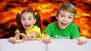 The Floor is Lava + MORE Polina Fun