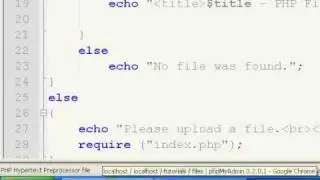 PHP Tutorials // File Upload (Part 7/8)