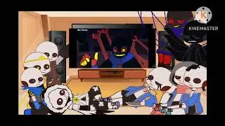 sans aus react to nightmare vs error
