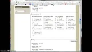 Adding a Quiz or Exam on Moodle