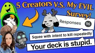 I TORTURE 5 EDH Creators with Evil Family Feud