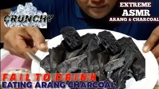 EXTREME EATING🎙ARANG CHARCOAL🎙ASMR CRUNCHY NIKMAT GAES