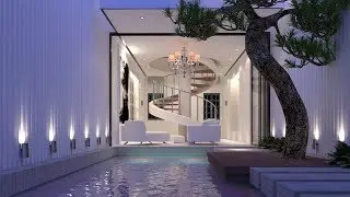 vray rendering: Swimming Pool render using vray 3.40 for sketchup 2017 |  Nice vray render