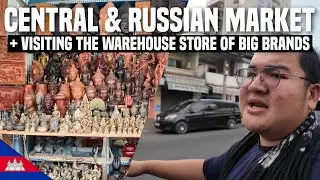 CAMBODIA VLOG: Exploring Central Market in Phnom Penh & Warehouse Store | Ivan de Guzman