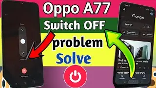 how to power off oppo a77 // power off and restart option not show