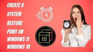 How to Create a System Restore Point Manually on Windows 11/10?