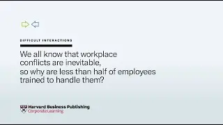 Managing Conflict at Work