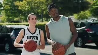 Caitlin Clark State Farm Commercial with Jimmy Butler, Reggie Miller Shoot!  | State Farm Commercial
