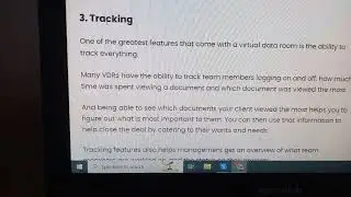 Important Virtual Data Room Features
