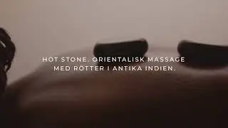 Hot stone-massage.