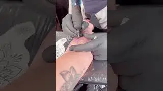 Beautiful Ornament Hand Tattoo design