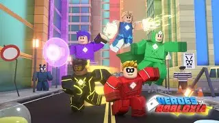 ГЕРОИ РОБЛОКСИИ В РОБЛОКС!!!  Roblox - Heroes of Robloxia