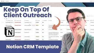 Notion CRM Template For Freelance Animators - Easy To Use!