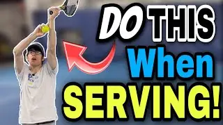 Master The Tennis Serve - 3 Steps To Serve Like A Pro!