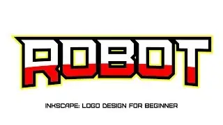 e-sports logo text - inkscape for beginner -