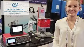 Mechatronics Engineering Student Programming the Meca500 Small Six-Axis Robot for the 1st Time