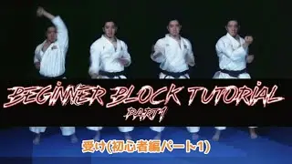 How do you block in Karate?! Beginner Block Tutorial Part1 (受け初心者）