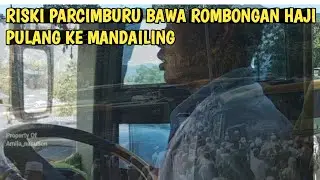 Riski Parcimburu bawa pulang rombongan haji Mandailing Natal