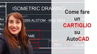 Come fare un CARTIGLIO su AutoCAD