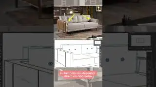 Usando PERSPECTIVA para desenhar móveis | parte 3