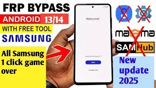 Samsung M14 FRP Bypass 2025 | All Samsung FRP Bypass Free Tool | Latest Android 14 Trick