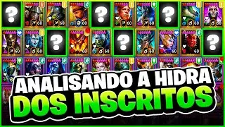 COMO ESCOLHER OS MELHORES CAMPEÕES PARA HIDRA FULL AUTO | Raid Shadow Legends