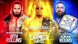 WWE Survivor Series 2023 Match Card | Survivor Series 2023 Match Card