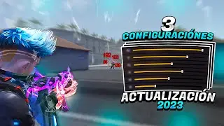 3 CONFIGURACIONES PARA FREE FIRE + SENSIBILIDAD PERFECTA!! // ACTUALIZACIÓN 2023 - Juanpablo 31