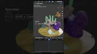 Blender Tips - Timeline Play and Reverse Play