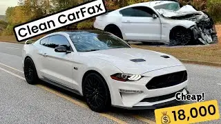Rebuilding a Ford Mustang GT in 10 Minutes!