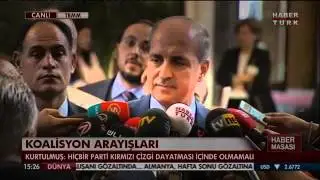 Numan Kurtulmuş kaydını yaptırdı