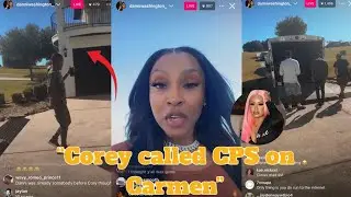 Danni EXP0SE Corey for Driving ST0LEN Car, FAKING raffles and COMPLETELY broke‼️ Corey STRUGGLING😢