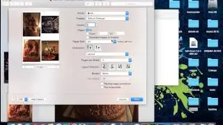 How to Print/PDF multiple photos/pages on a single page with Preview - Mac OS X Yosemite (Very EASY)
