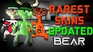 Top 10 Rarest BEAR (Alpha) Skins [UPDATED!] | Roblox