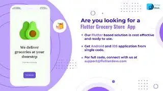 Flutter Grocery Store App