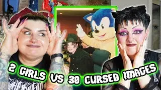 REACTING TO CURSED IMAGES! ft @MacabreLondon ~Mooseham
