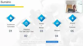 GUI TALK - DEZ/2021 - DOCKER + MYSQL + XMYSQL + POSTMAN - DBEAVER