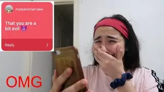 RESPONDING TO PEOPLE'S ASSUMPTIONS ABOUT ME*I REGRET IT*