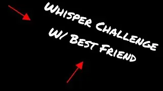 Whisper Challenge w/ Best Friend